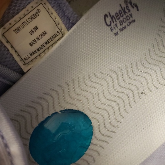 Cheeks Multi Sports Gel Trainers Size 9W - Picture 8 of 8